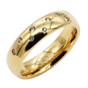 Anillo de acero inoxidable