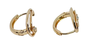 Arete dorado de rodio-gallery-0