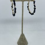 Argolla con piedras en dorado