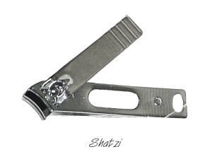 Corta uñas Plateado