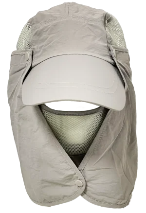 Gorra con tapa cuello unitalla