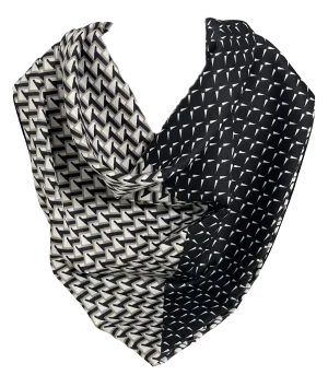 Pañuelo cuadrado negro