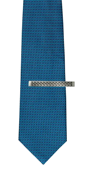 Prensa corbata plateado de metal -gallery-0
