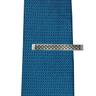 Prensa corbata plateado de metal -gallery-0