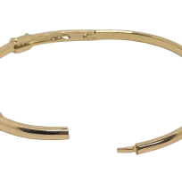 Pulsera aro dorado de rodio-gallery-0