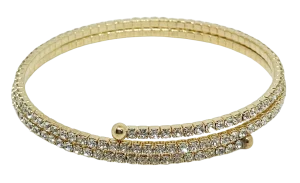 Pulsera con brillantitos flexible