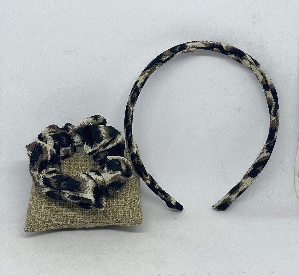 Set de diadema y scrunchie