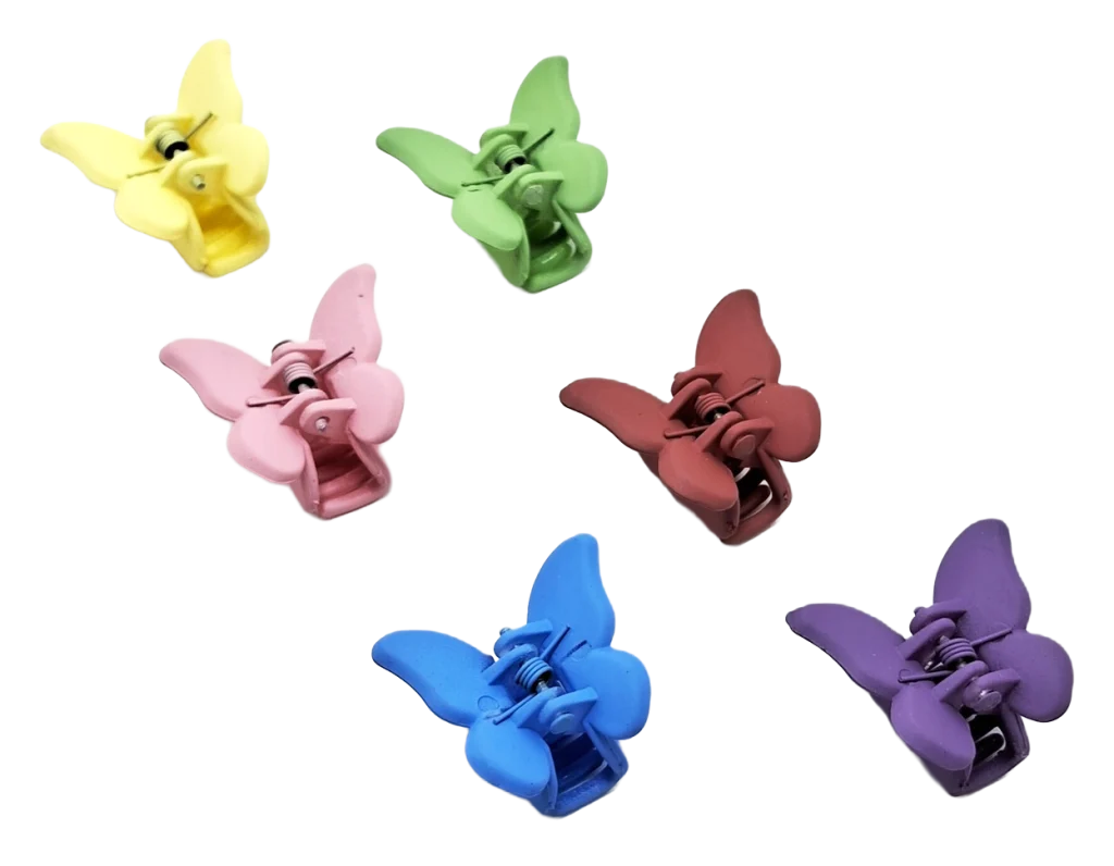 Set de ganchitos de mariposa