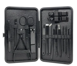 Set de manicure negro