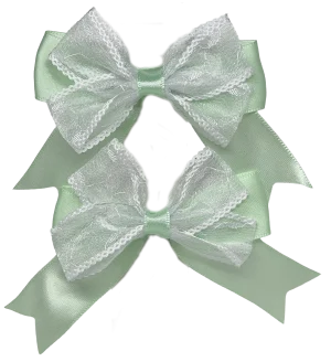 Set de moñas de tela