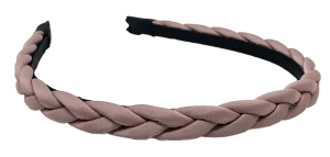 Diadema de doble trenza