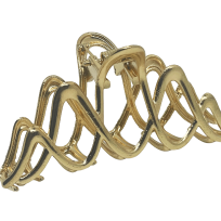 Gacho clip dorado de metal-gallery-0
