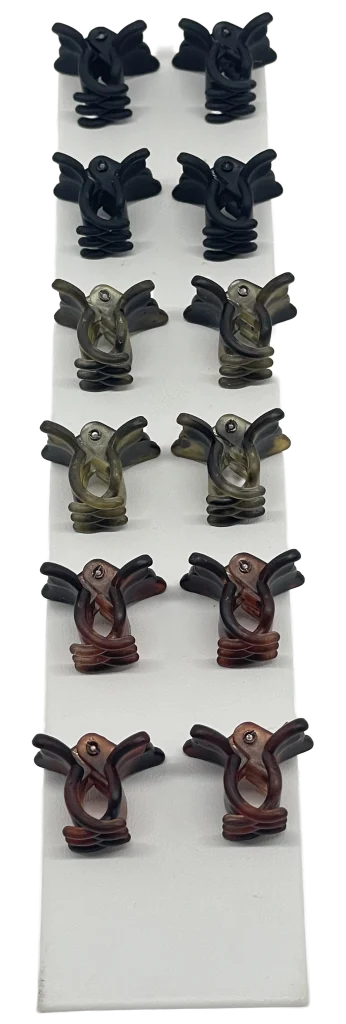 Set de ganchitos plásticos