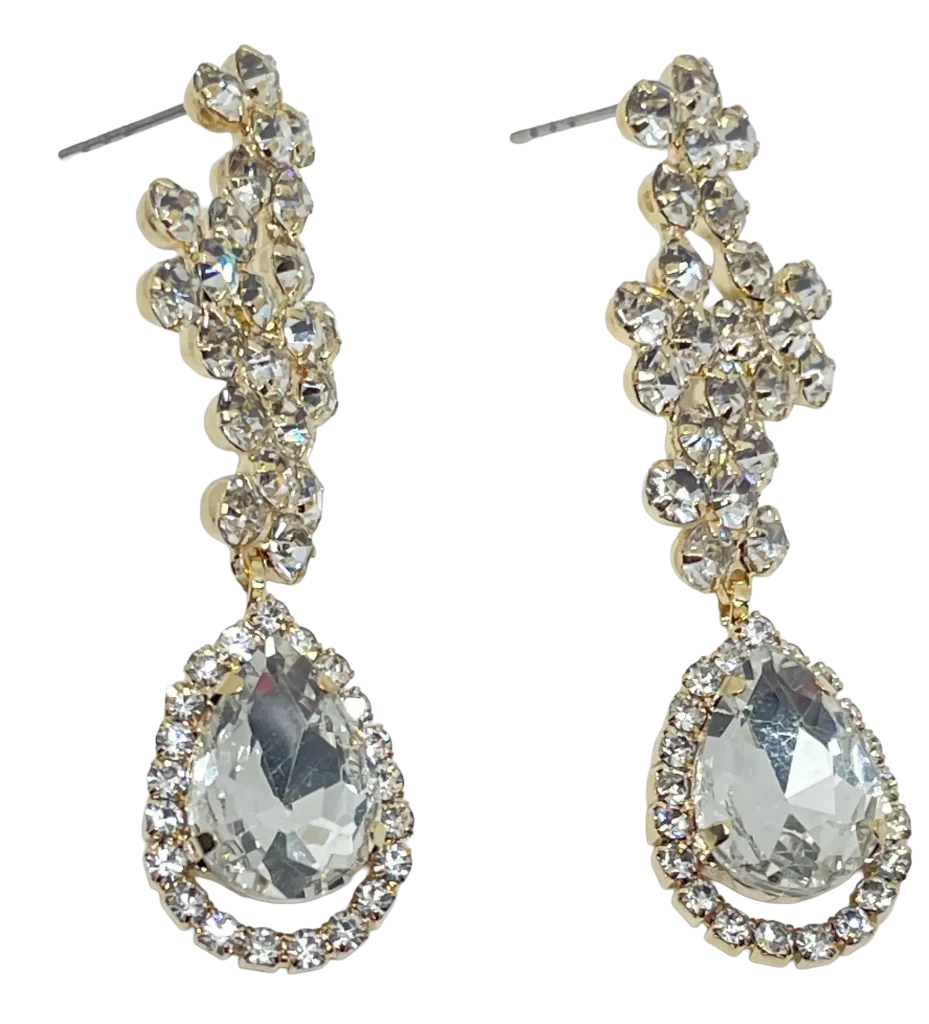 Aretes de Brillantitos dorados-gallery-0