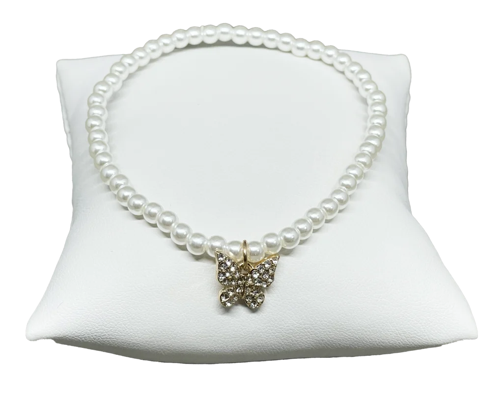 Pulsera blanca de perla