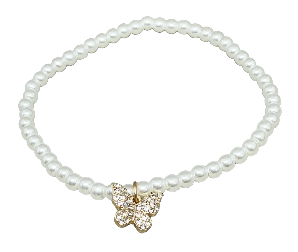 Pulsera blanca de perla-gallery-0