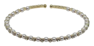 Pulsera flexible con brillantitos