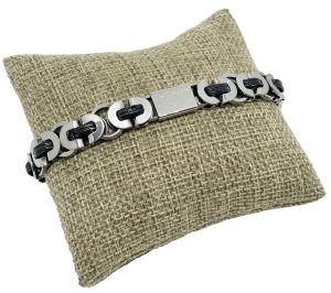Pulsera plateada