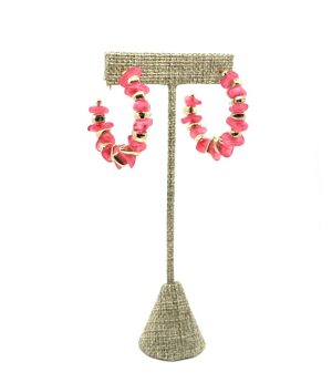 Argollas con Dorado