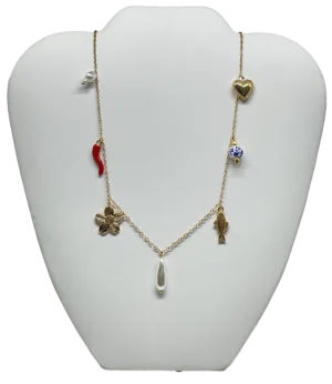 Collar dorado de acero