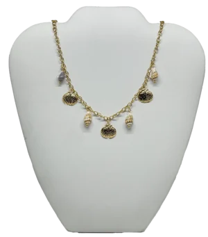 Collar dorado de acero