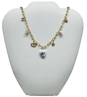 Collar dorado de acero